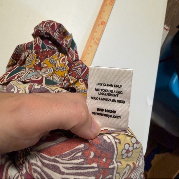 Cara Cara Everly Top - Chai Tea Deco Medium Made in India D - Picture 6 of 9